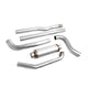 93-00 Chevy/Gmc C/K 6.5 Diesel Cat Back Exhaust System - 4Od - W/Muffler+Tip - Aluminized Steel - 6