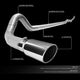 93-00 Chevy/Gmc C/K 6.5 Diesel Cat Back Exhaust System - 4Od - W/Tip - Aluminized Steel - 2