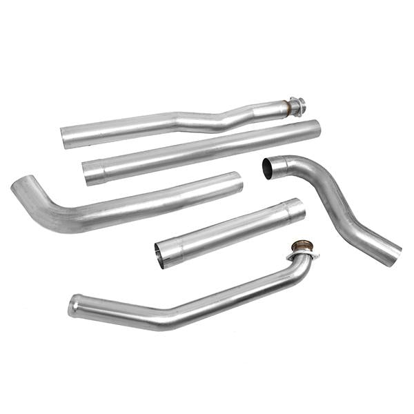 93-00 Chevy/Gmc C/K 6.5 Diesel Cat Back Exhaust System - 4Od - W/Tip - Aluminized Steel - 6