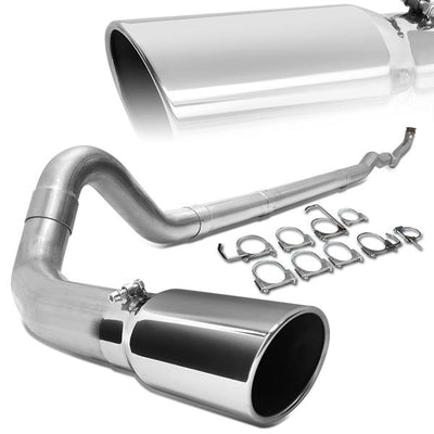 93-00 Chevy/Gmc C/K 6.5 Diesel Cat Back Exhaust System - 4Od - W/Tip - Aluminized Steel - 1
