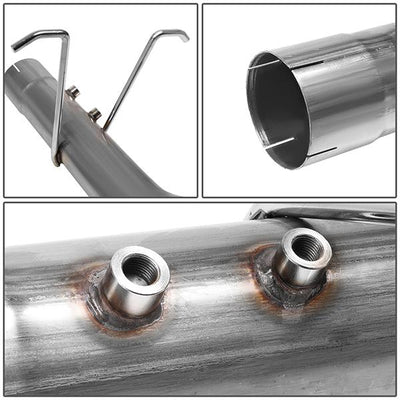 11-19 Silverado Sierra 6.6L Cat Back Exhaust System - 5Tip - Particulate Filter - Aluminized Steel - CBE-GMC25-004 - 5