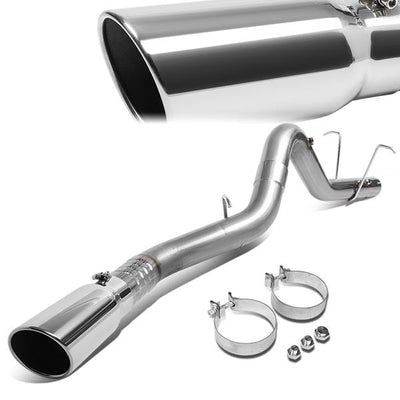 11-19 Silverado Sierra 6.6L Cat Back Exhaust System - 5Tip - Particulate Filter - Aluminized Steel - CBE-GMC25-004 - 1