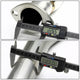 D-Motoring - Cat Back Exhaust System - W/ 4 Rolled Muffler Tip - Stainless Steel - 98-02 Honda Accord CG1-6 - 6