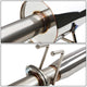 D-Motoring - Cat Back Exhaust System - W/ 4 Muffler Tip - Stainless Steel - 01-05 Honda Civic DX LX 2DR / 4DR - 3