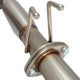 D-Motoring - Cat Back Exhaust System - W/ 4 Muffler Tip - Stainless Steel - 06-11 Civic SI FG2 - 3
