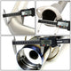 D-Motoring - Cat Back Exhaust System - W/ 4 Muffler Tip - Stainless Steel - 06-11 Civic SI FG2 - 5