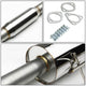 D-Motoring - Cat Back Exhaust System - W/ 4 Rolled Muffler Tip - Stainless Steel - 92-00 Honda Civic 2- / 4-Door - 3