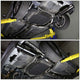 D-Motoring - Cat Back Exhaust System - W/ 4.5 Muffler Tip - Stainless Steel - 96-00 Honda Civic 3-Door Hatchback - 3