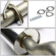 D-Motoring - Cat Back Exhaust System - W/ 4 Rolled Muffler Tip - Stainless Steel - 96-00 Honda Civic 3-Door Hatchback - 4