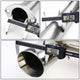 D-Motoring - Cat Back Exhaust System - W/ 4 Rolled Muffler Tip - Stainless Steel - 88-91 Honda CR-X ED8 / ED9 - 6
