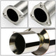 D-Motoring - Cat Back Exhaust System - W/ 4 Rolled Muffler Tip - Stainless Steel - 92-96 Honda Prelude - 2