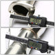 D-Motoring - Cat Back Exhaust System - W/ 4 Rolled Muffler Tip - Stainless Steel - 97-01 Honda Prelude Coupe 2.2L - 6