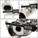D-Motoring - Cat Back Exhaust System - W/ 4 Dual Diagonal Muffler Tips - Stainless Steel - 07-08 Hyundai Tiburon 2.7L V6 - 5