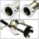 D-Motoring - Cat Back Exhaust System - W/ 4 Rolled Muffler Tip - Stainless Steel - 01-05 Lexus IS300 Altezza XE10 - 2