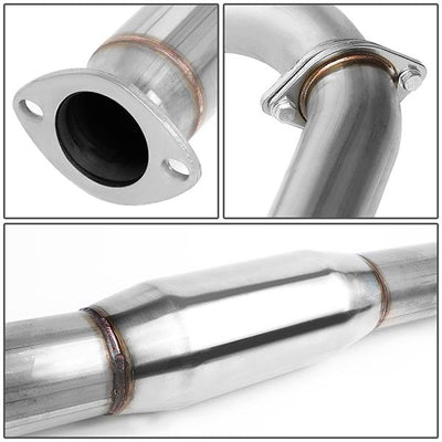 Catback Exhaust System w/4 in. OD Muffler Tip <br>00-05 Mitsubishi Eclipse V6