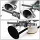 D-Motoring - Cat Back Exhaust System - W/ 4 Muffler Tip - Stainless Steel - 06-09 Mitsubishi Eclipse 2.4L L4 - 5