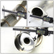 D-Motoring - Cat Back Exhaust System - W/ 4.5 Muffler Tip - Stainless Steel - 89-94 Mit Eclipse GSX - 5