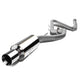 D-Motoring - Cat Back Exhaust System - W/ 4 Rolled Muffler Tip - Stainless Steel - 95-99 Mitsubishi Eclipse / 95-98 Eagle Talon - 3