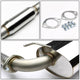 D-Motoring - Cat Back Exhaust System - W/ 3.5 Rolled Muffler Tip - Stainless Steel - 90-97 Mazda Miata MX-5 1.6L / 1.8L - 4