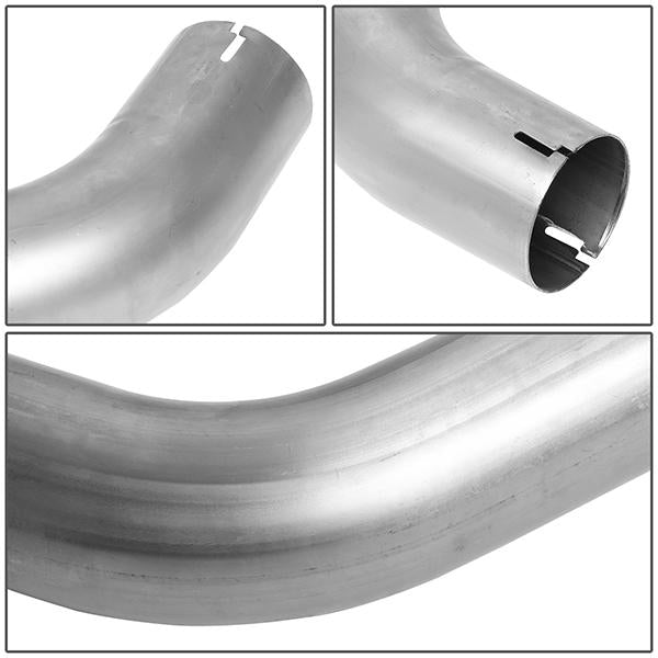 Axle-Back Exhaust System w/4 in. OD Stainless Steel Tip <br>16-18 Chevy Camaro 6.2L V8