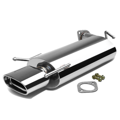 D-Motoring - Axle Back Exhaust System - 5.5 Muffler Tip - 2.25 OD Inlet - Stainless Steel - 07-11 Camry XV40 2.4/2.5 4CYL - 1