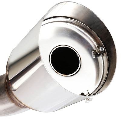D-Motoring - Cat Back Exhaust System - W/ 4.5 Dual Muffler Tips - Stainless Steel - 10-13 Mazda MazdaSpeed-3 - 2