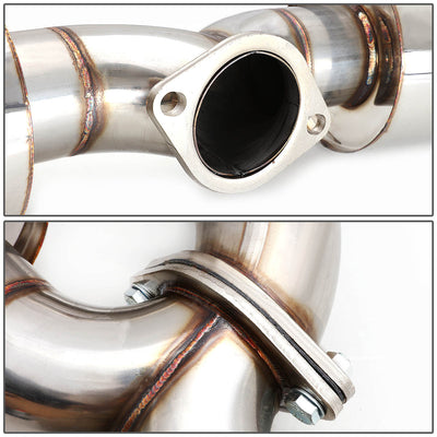 D-Motoring - Cat Back Exhaust System - W/ 4.5 Dual Muffler Tips - Stainless Steel - 10-13 Mazda MazdaSpeed-3 - 3