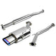 D-Motoring - Cat Back Exhaust System - W/ Burnt Muffler Tip - Stainless Steel - 02-06 Nissan Altima 4-Cylinder - 1