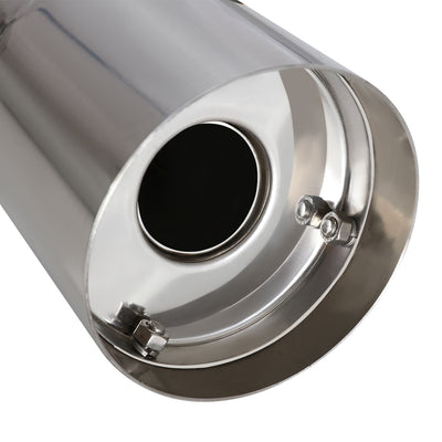 D-Motoring - Cat Back Exhaust System - W/ 4 Dual Muffler Tips - Stainless Steel - 04-08 Nissan Maxima V6 - 2