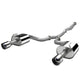 D-Motoring - Cat Back Exhaust System - W/ 4 Dual Burnt Muffler Tips - Stainless Steel - 09-14 Nissan Maxima A35 3.5L V6 - 3