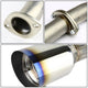 D-Motoring - Cat Back Exhaust System - W/ 4 Dual Burnt Muffler Tips - Stainless Steel - 09-14 Nissan Maxima A35 3.5L V6 - 2