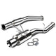 D-Motoring - Cat Back Exhaust System - W/ 4 Rolled Muffler Tip - Stainless Steel - 89-94 240SX Silvia S13 - 3