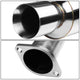D-Motoring - Cat Back Exhaust System - W/ 4 Rolled Muffler Tip - Stainless Steel - 89-94 240SX Silvia S13 - 2