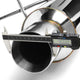 D-Motoring - Cat Back Exhaust System - W/ 4 Rolled Muffler Tip - Stainless Steel - 89-94 240SX Silvia S13 - 5