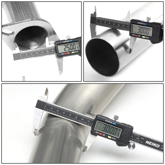 D-Motoring - Cat Back Exhaust System - Stainless Steel - 04-15 Nissan Titan - 7