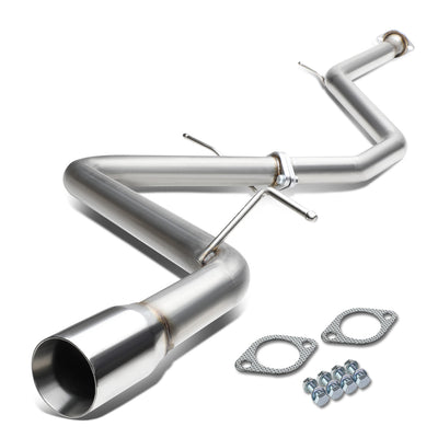D-Motoring - Cat Back Exhaust System - W/ 3 Muffler Tip - Stainless Steel - 16 Scion IM / 17 Toyota Corolla IM - 1