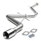 D-Motoring - Cat Back Exhaust System - W/ 3 Muffler Tip - Stainless Steel - 16 Scion IM / 17 Toyota Corolla IM - 1