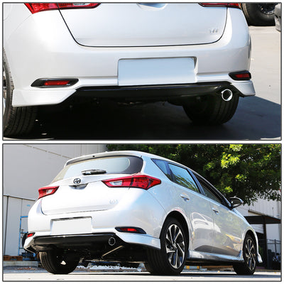 D-Motoring - Cat Back Exhaust System - W/ 3 Muffler Tip - Stainless Steel - 16 Scion IM / 17 Toyota Corolla IM - 7