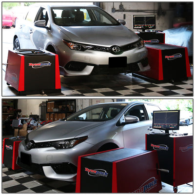D-Motoring - Cat Back Exhaust System - W/ 3 Muffler Tip - Stainless Steel - 16 Scion IM / 17 Toyota Corolla IM - 4