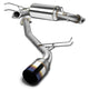 D-Motoring - Cat Back Exhaust System - W/ 4.5 Burnt Muffler Tip - Stainless Steel - 00-04 Toyota Celica GT / GTS - 1