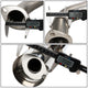 D-Motoring - Cat Back Exhaust System - W/ 3.5 Muffler Tip - Stainless Steel - 85-87 Toyota Corolla GT-S AE86 - 5