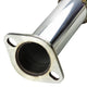 D-Motoring - Cat Back Exhaust System - W/ 4 Muffler Tip - Stainless Steel - 93-97 Toyota Corolla E100 1.8 - 3