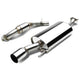D-Motoring - Cat Back Exhaust System - W/ 3.5 Muffler Tip - Stainless Steel - 92-98 VW Golf / GTI / Gl MK3 8V/VR6 - 1