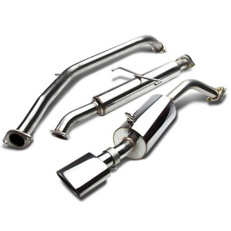 D-Motoring - Cat Back Exhaust System - W/ 5.5 Muffler Tip - Stainless Steel - 08-15 Scion XB T2B 2AZ-FE - 1