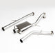 D-Motoring - Cat Back Exhaust System - W/ 3 Muffler Tip - Stainless Steel - 00-06 Suburban 1500 5.3L - 3
