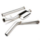 D-Motoring - Cat Back Exhaust System - W/ 3 Muffler Tip - Stainless Steel - 96-99 Yukon / Tahoe 5.7 V8 - 2