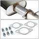 D-Motoring - Cat Back Exhaust System - W/ 3 Muffler Tip - Stainless Steel - 96-99 Yukon / Tahoe 5.7 V8 - 4
