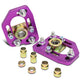 90-93 Ford Mustang Front Adjustable Camber / Caster Plates - Aluminum