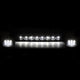 D-Motoring - Cab Roof Lights - White LED - Black Housing - Plug-n-Play - 3PCS - Chevy Silverado(Classic) / GMC Sierra(Classic) - 3