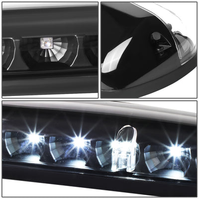 D-Motoring - Cab Roof Lights - White LED - Black Housing - Plug-n-Play - 3PCS - Chevy Silverado(Classic) / GMC Sierra(Classic) - 2